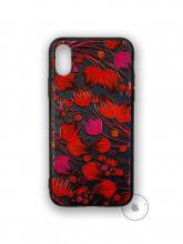 کاور طرح دار گل برای گوشی اپل مدل iphone xs x